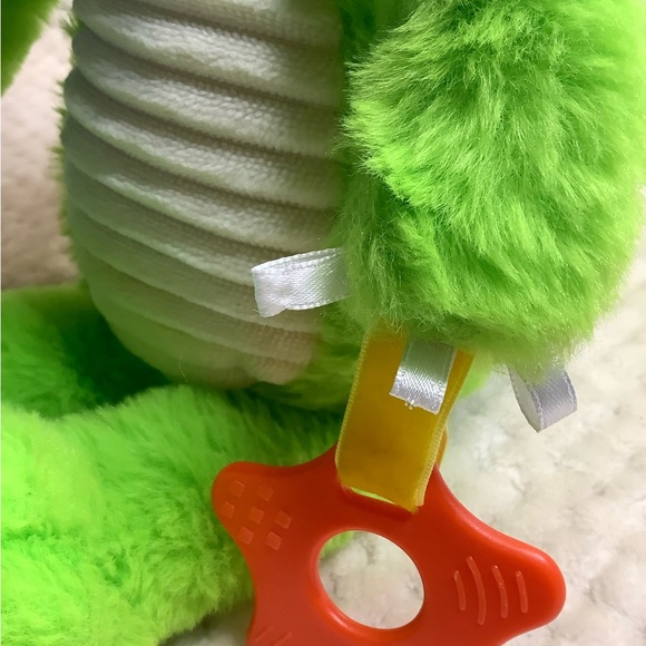 Make Believe Ideas Plush Dragon Sensory Snuggables Stuffed Animal with Chime Toy - Picture 11 of 14